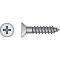 Homecare Products No.10 x 2.5 in. L Phillips Zinc-Plated Wood Screws, 100PK HO1678296